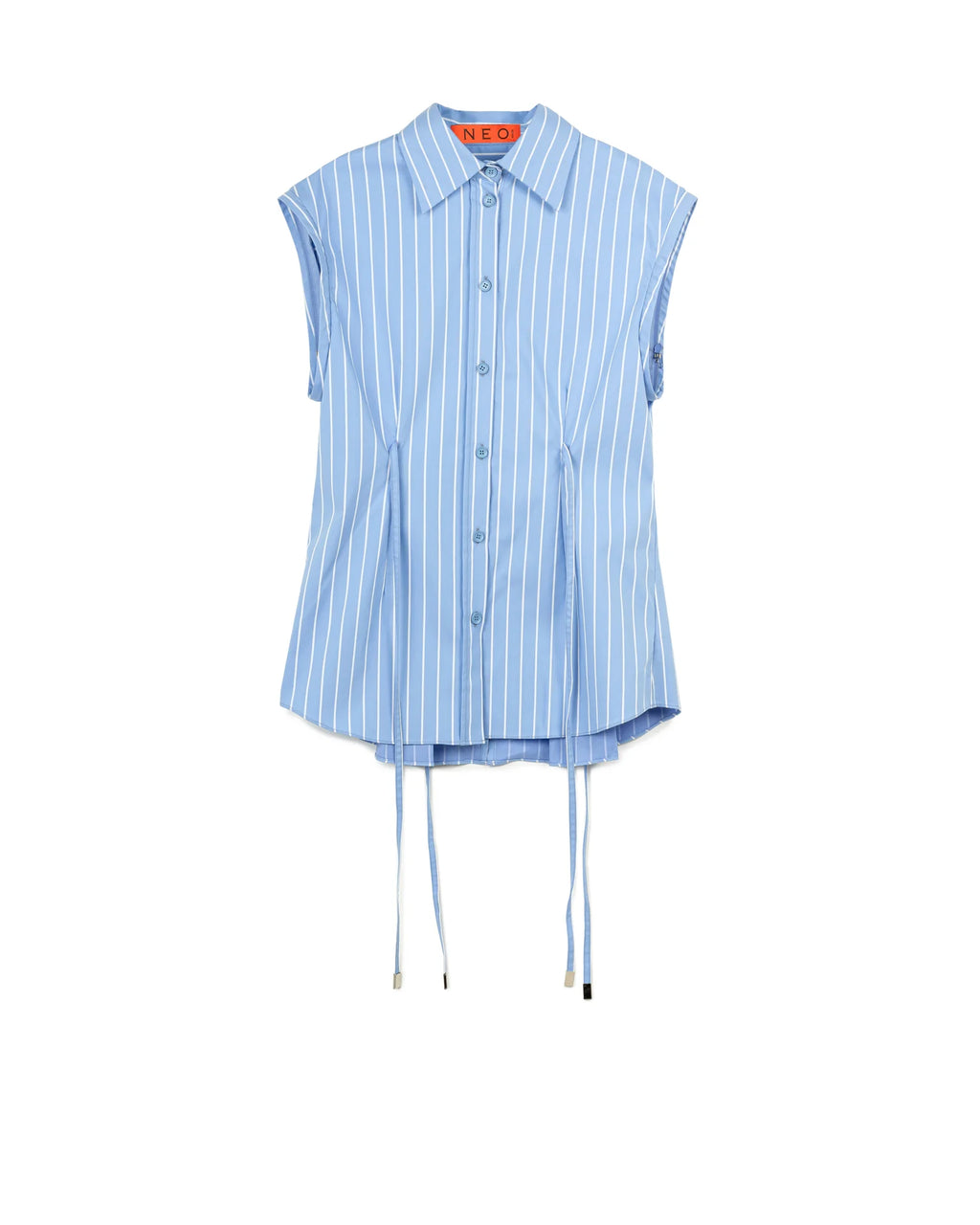N E O CH.1 DRAWSTRING SHIRT STRIPE