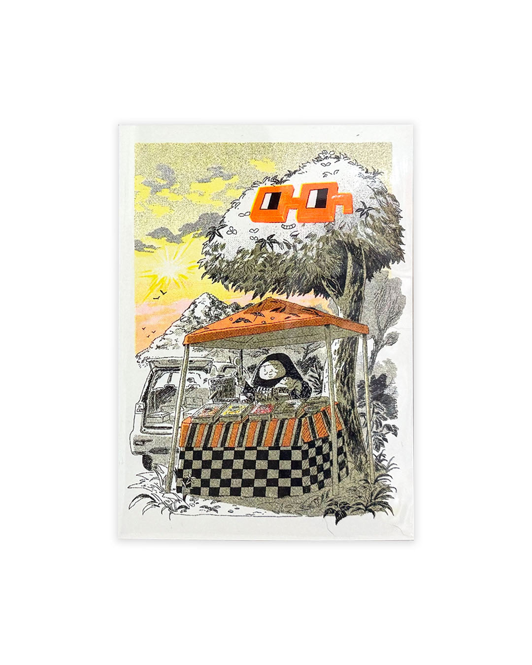 RISOGRAPH POSTCARD BBZ X NOUNS DAY