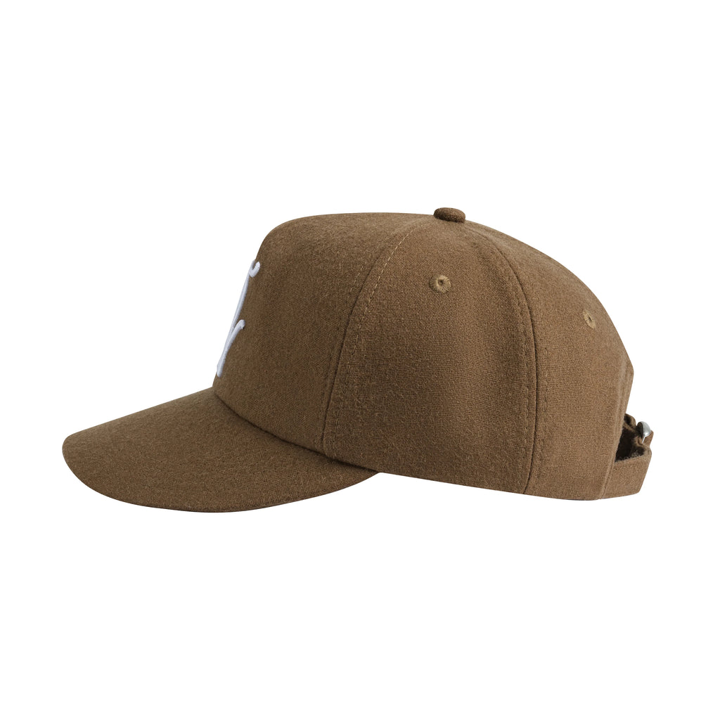 WOOL CAP BROWN