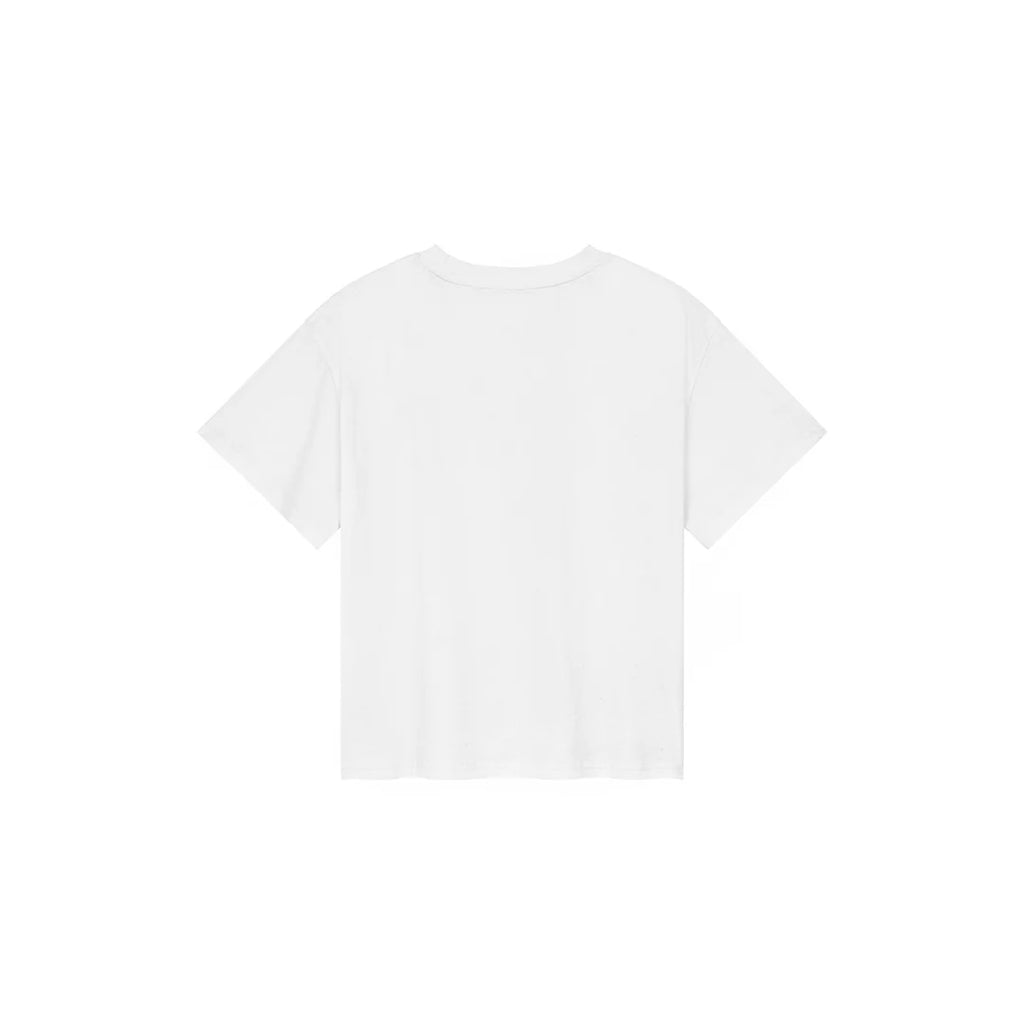 ATHLETIC GRAPHIC WASHED T-SHIRT WHITE