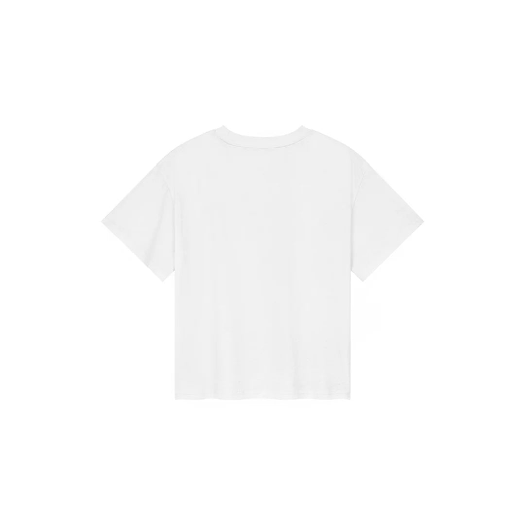 ATHLETIC GRAPHIC WASHED T-SHIRT WHITE