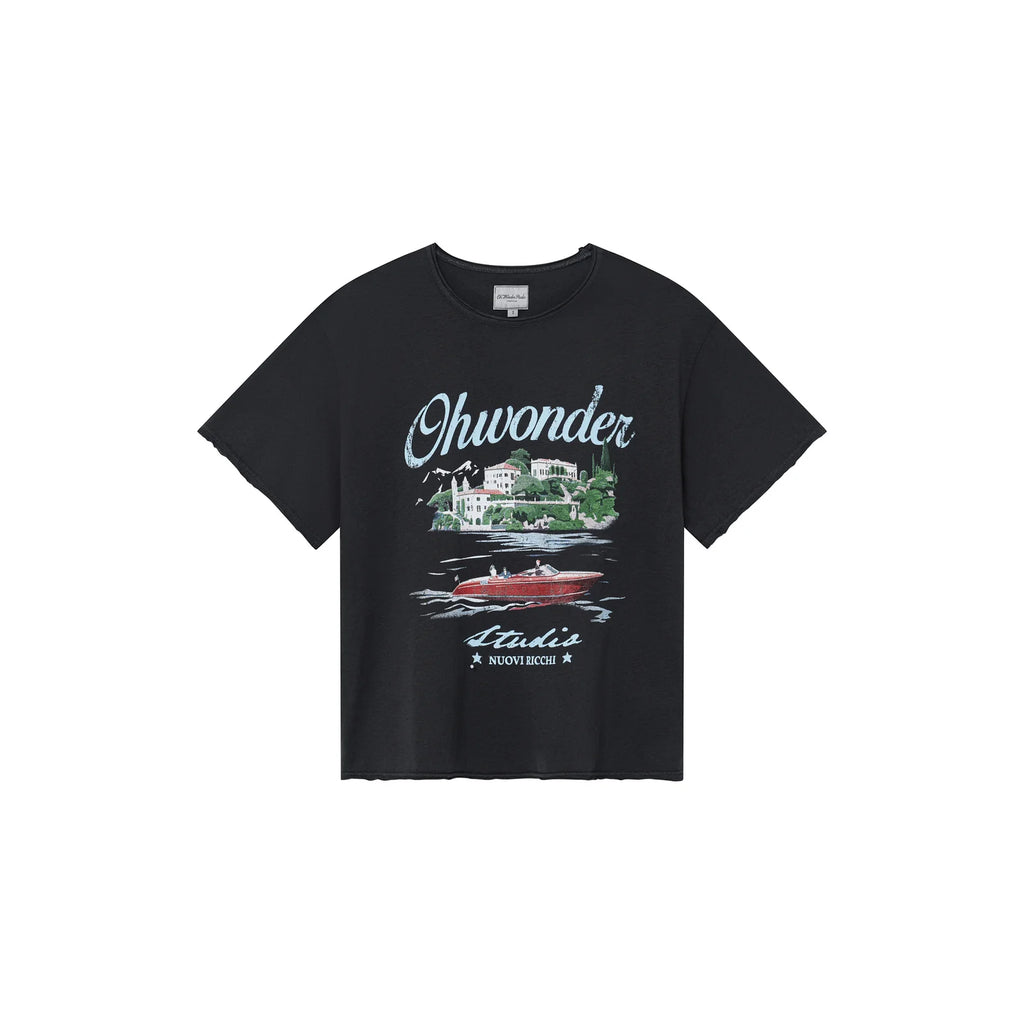 NUOVI RICCI SHORTSLEEVES TEE FADED BLACK