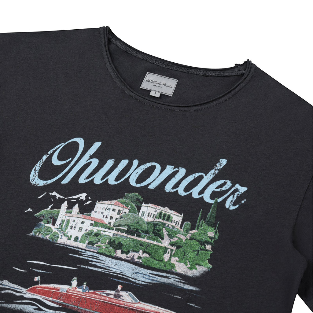 NUOVI RICCI SHORTSLEEVES TEE FADED BLACK