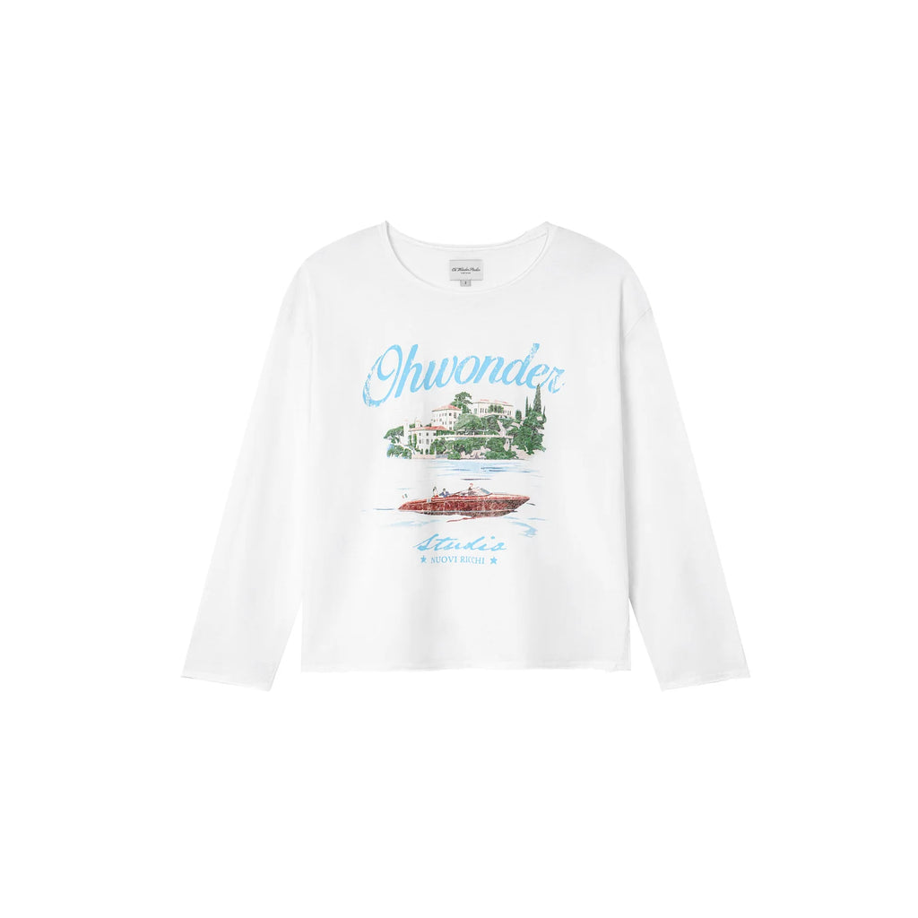NUOVI RICCI LONGSLEEVES TEE WHITE