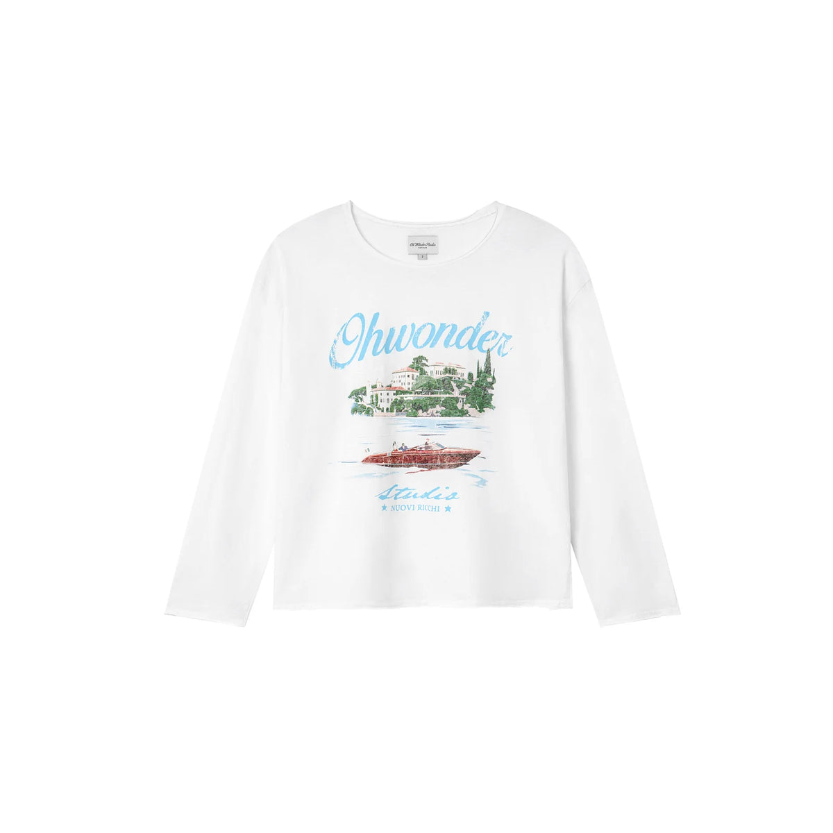 NUOVI RICCI LONGSLEEVES TEE WHITE