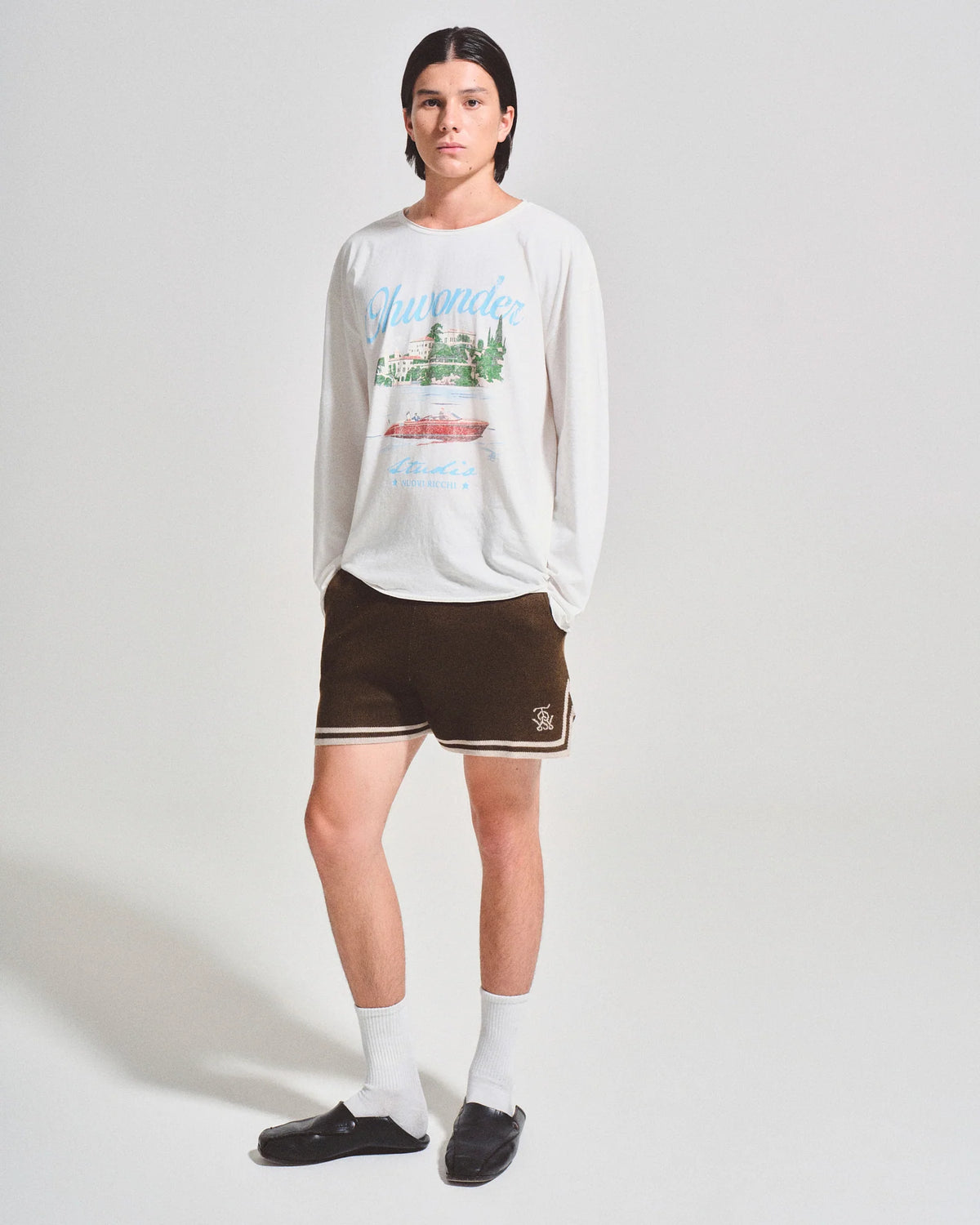 NUOVI RICCI LONGSLEEVES TEE WHITE