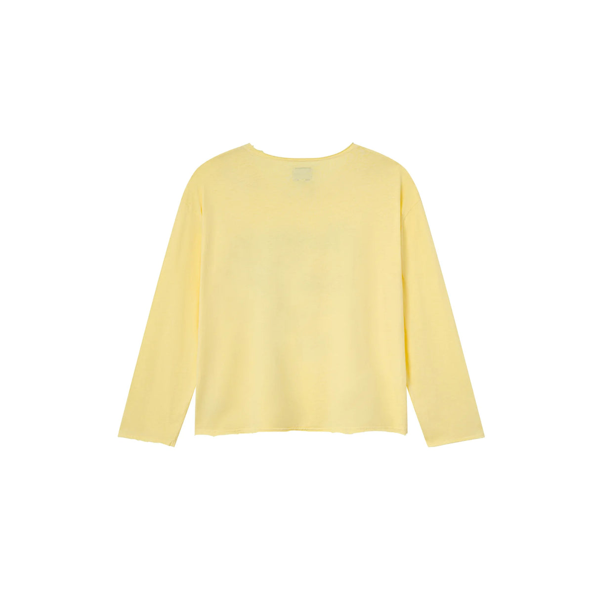 NUOVI RICCI LONGSLEEVES TEE BUTTER YELLOW