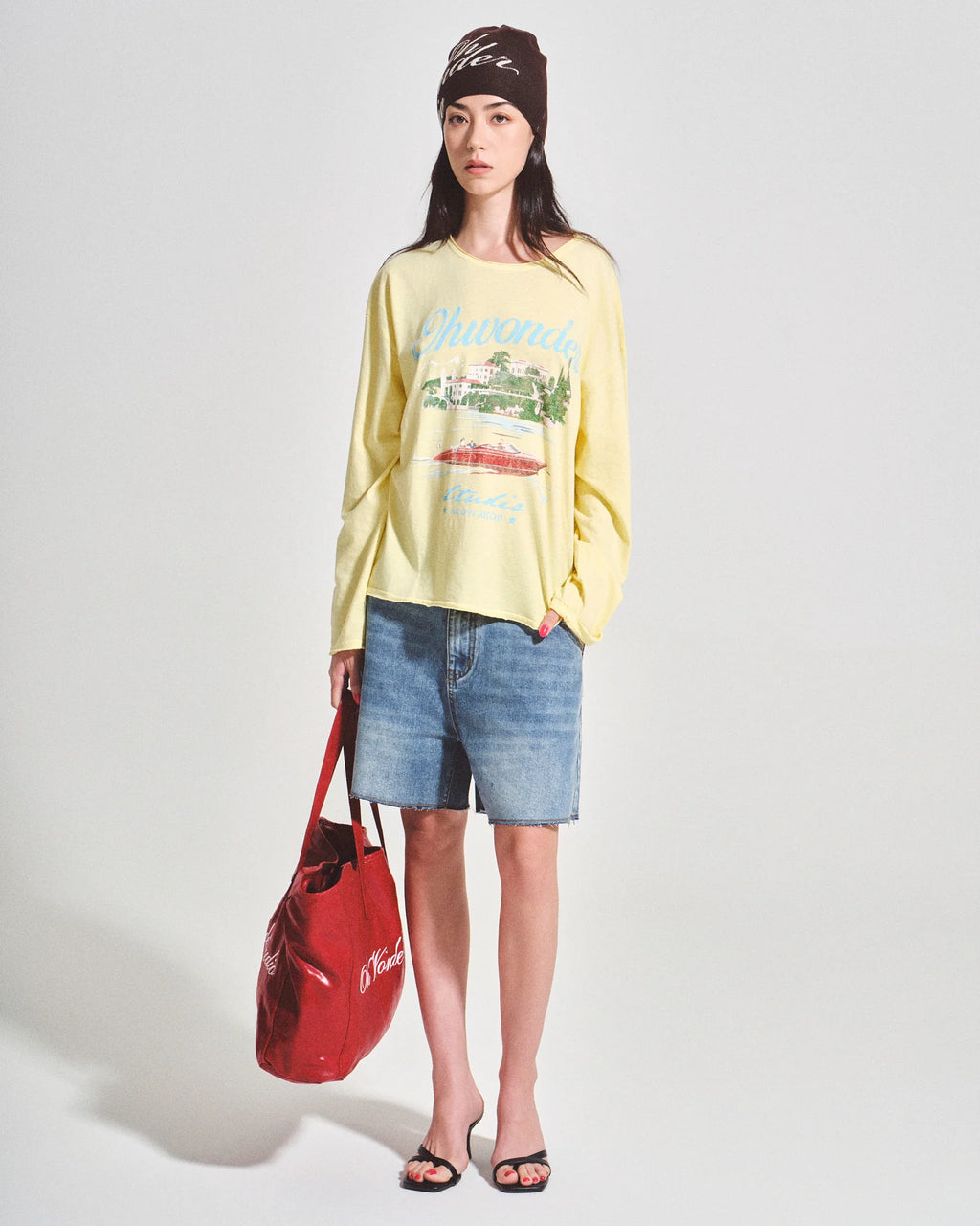NUOVI RICCI LONGSLEEVES TEE BUTTER YELLOW
