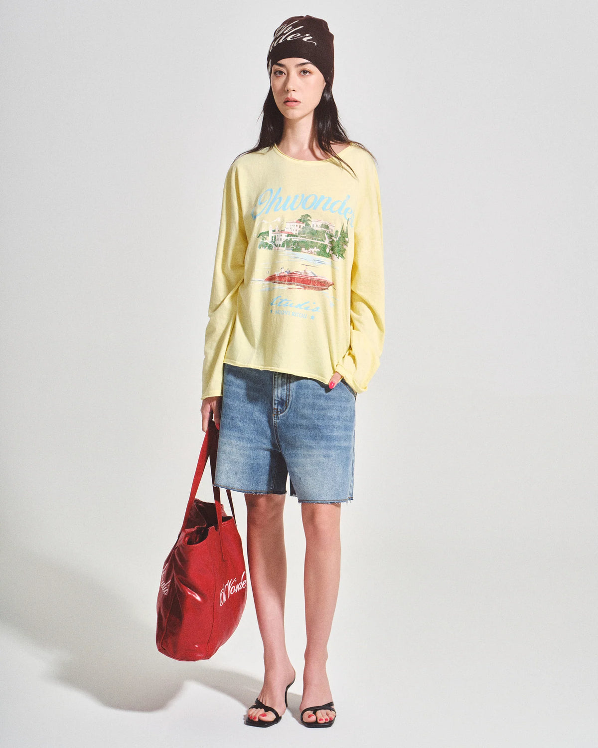 NUOVI RICCI LONGSLEEVES TEE BUTTER YELLOW