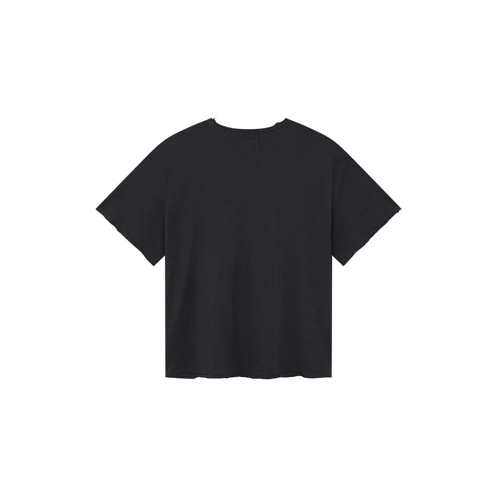 SANTA MONICA SHORTSLEEVES TEE FADED BLACK