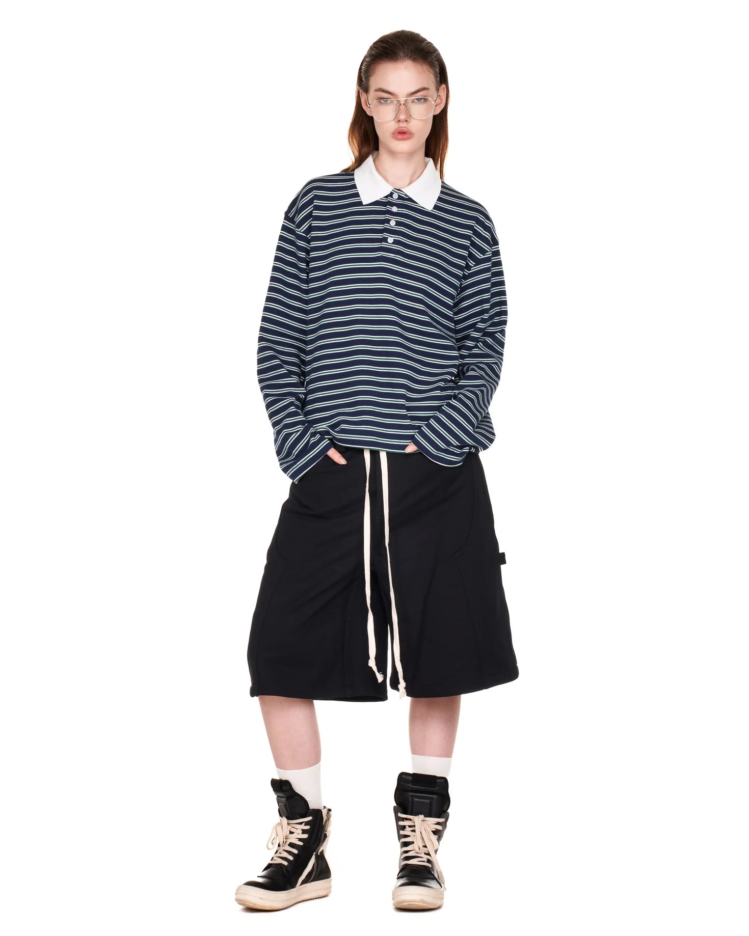 RUGBY POLO SHIRT NAVY