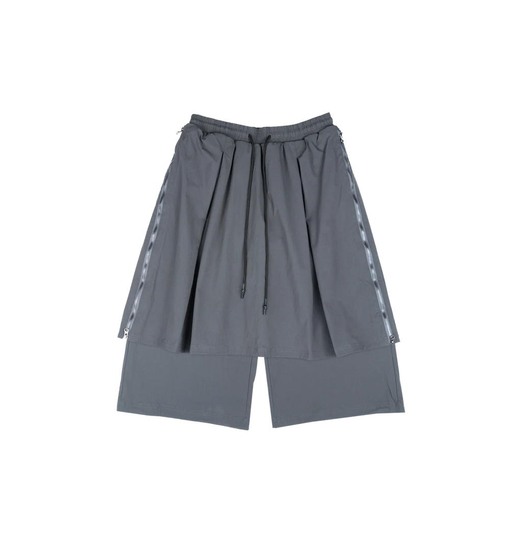 NOBAKAMA JORTS - GREY