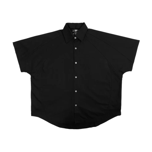 DETACHABLE S-S SHIRT - BLACK