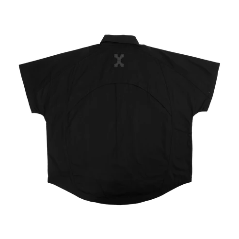 DETACHABLE S-S SHIRT - BLACK