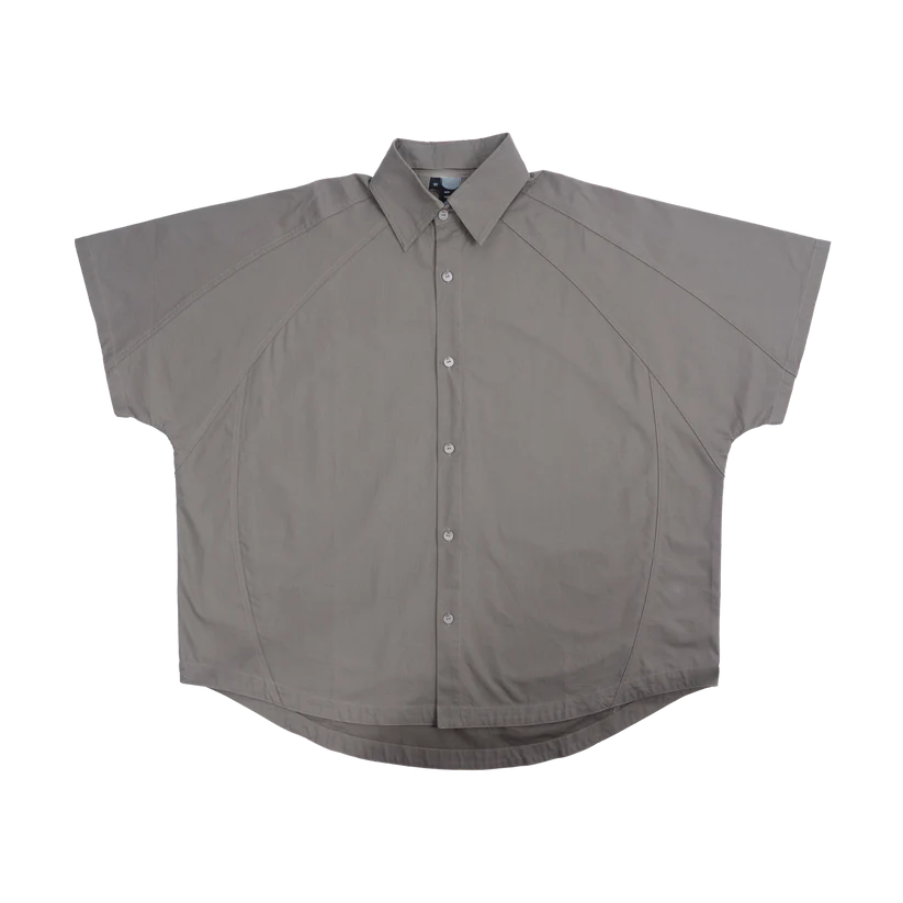 DETACHABLE S-S SHIRT - GREY