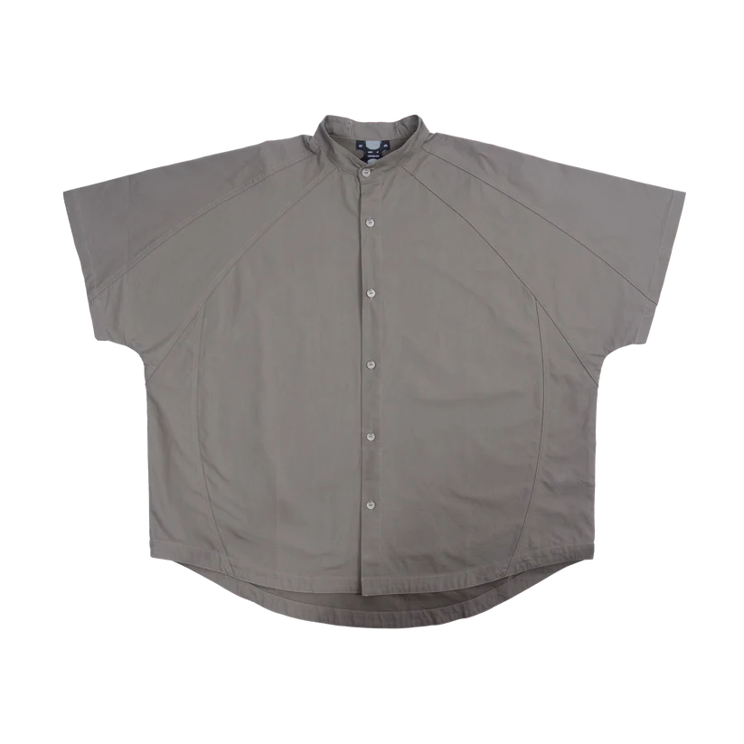 DETACHABLE S-S SHIRT - GREY