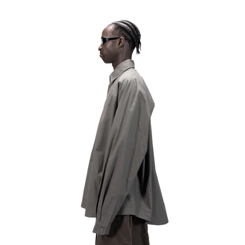 DETACHABLE L-S SHIRT - GREEN