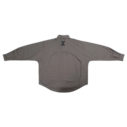 DETACHABLE L-S SHIRT - GREEN