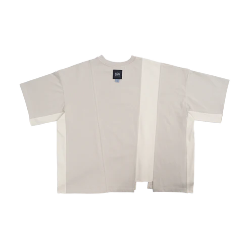 ASYMMETRICAL T-SHIRT - BEIGE