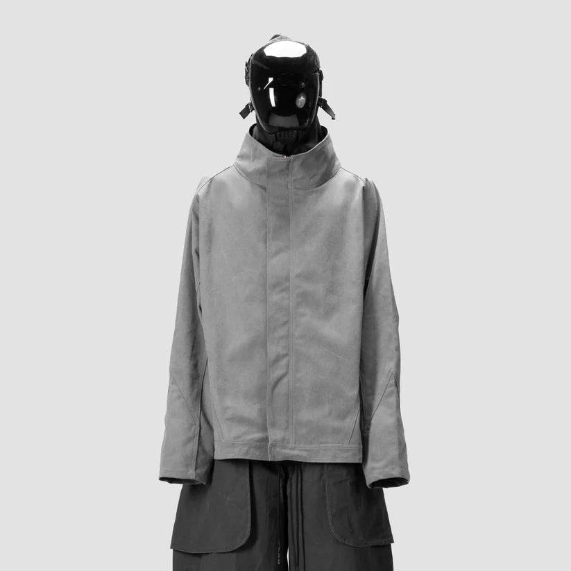 BAT PANEL PARKA - GREY