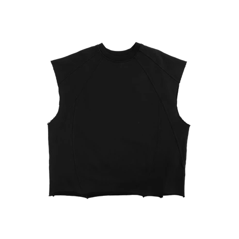 626 BAT PANEL TANK TOP - BLACK