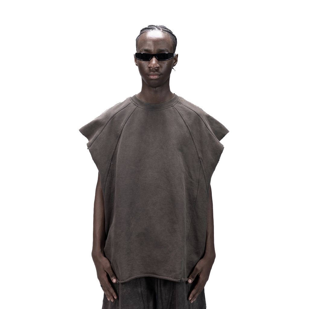 626 BAT PANEL TANK TOP - GREY