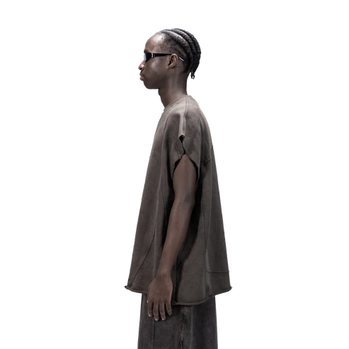 626 BAT PANEL TANK TOP - GREY