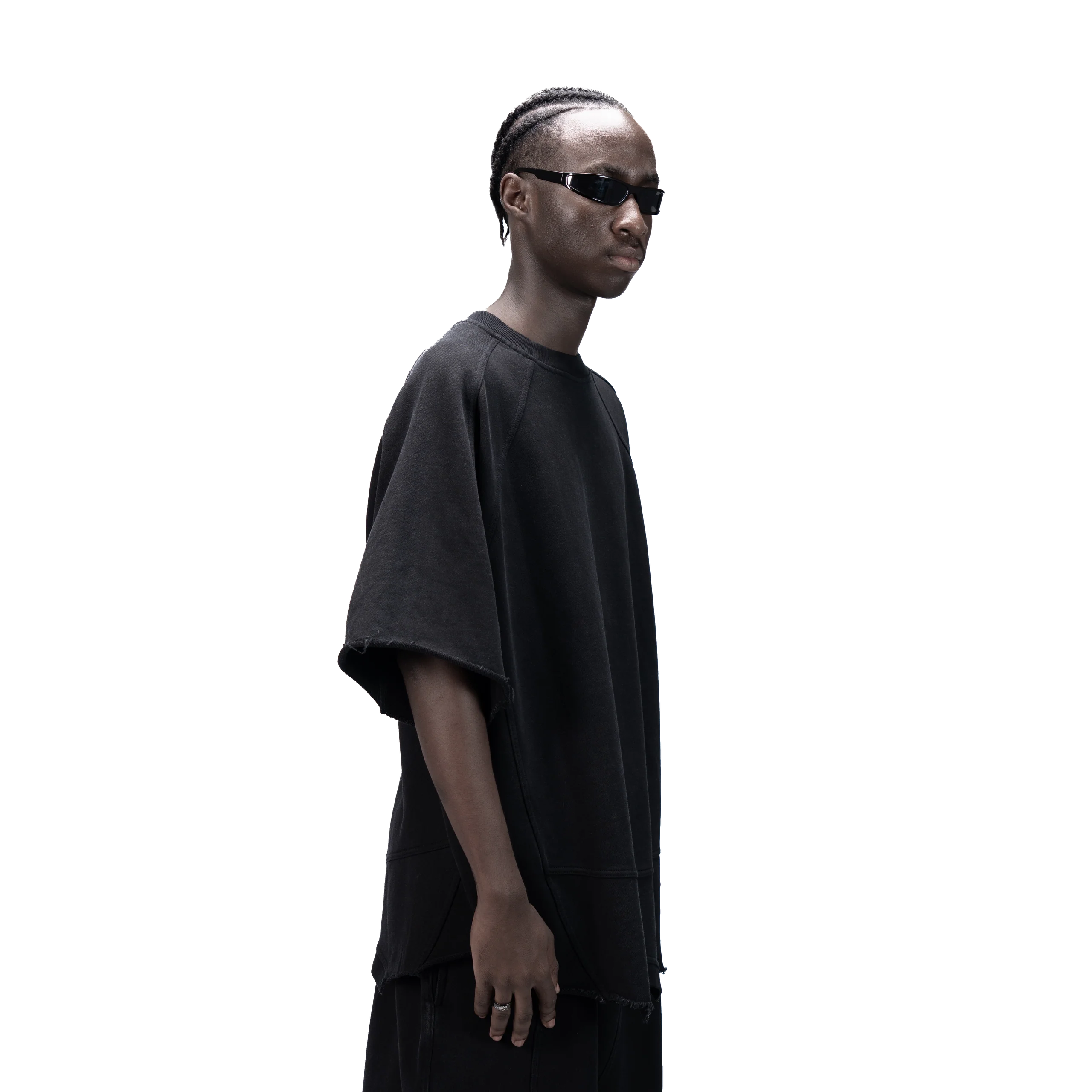 626 BAT PANEL T-SHIRT - BLACK