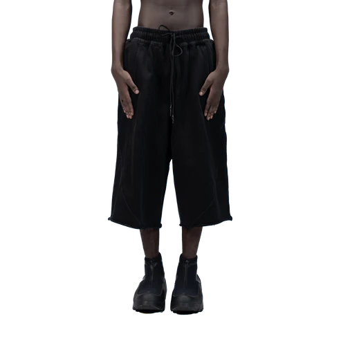 626 BAT PANEL JORTS - BLACK