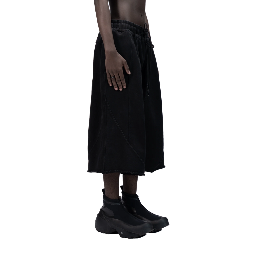 626 BAT PANEL JORTS - BLACK