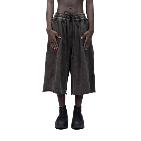 626 BAT PANEL JORTS - GREY