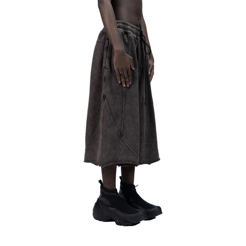 626 BAT PANEL JORTS - GREY