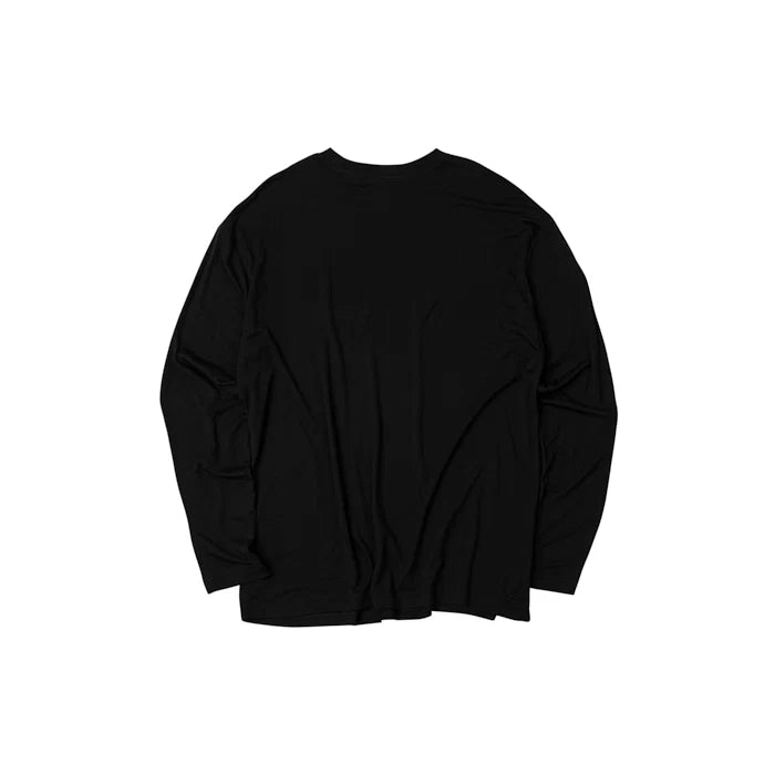 SOFT LONG SLEEVE TEE BLACK
