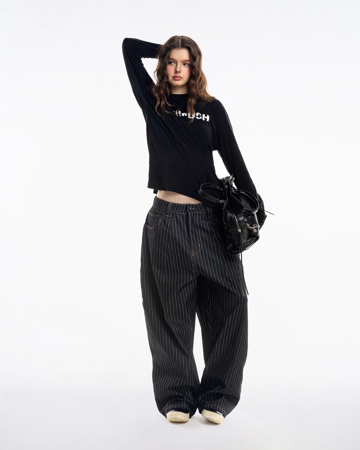 SOFT LONG SLEEVE TEE BLACK