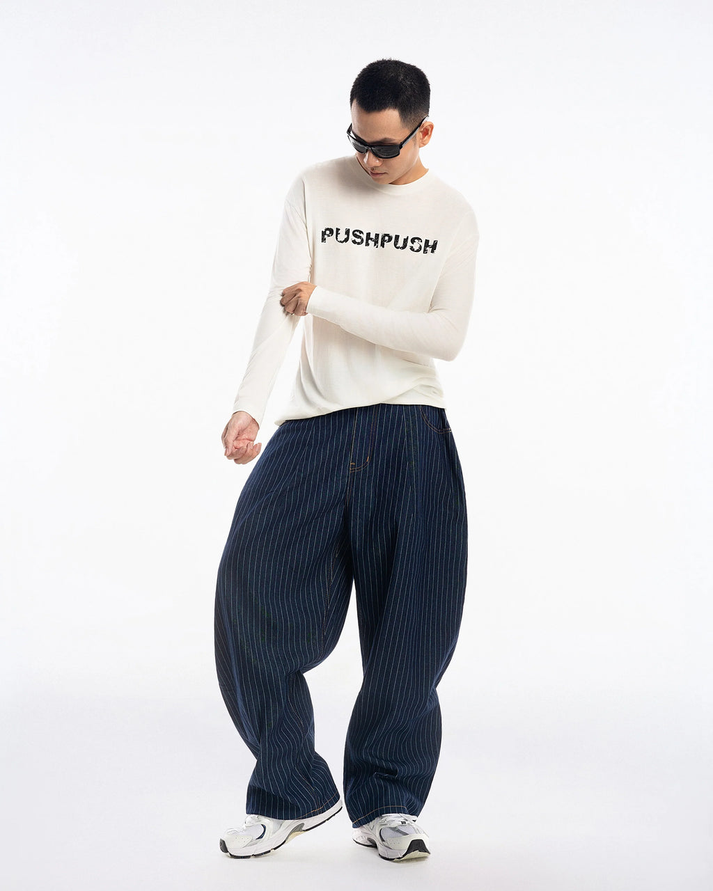 SOFT LONG SLEEVE TEE WHITE