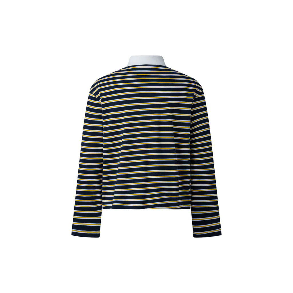 RUGBY POLO SHIRT MUSTARD YELLOW