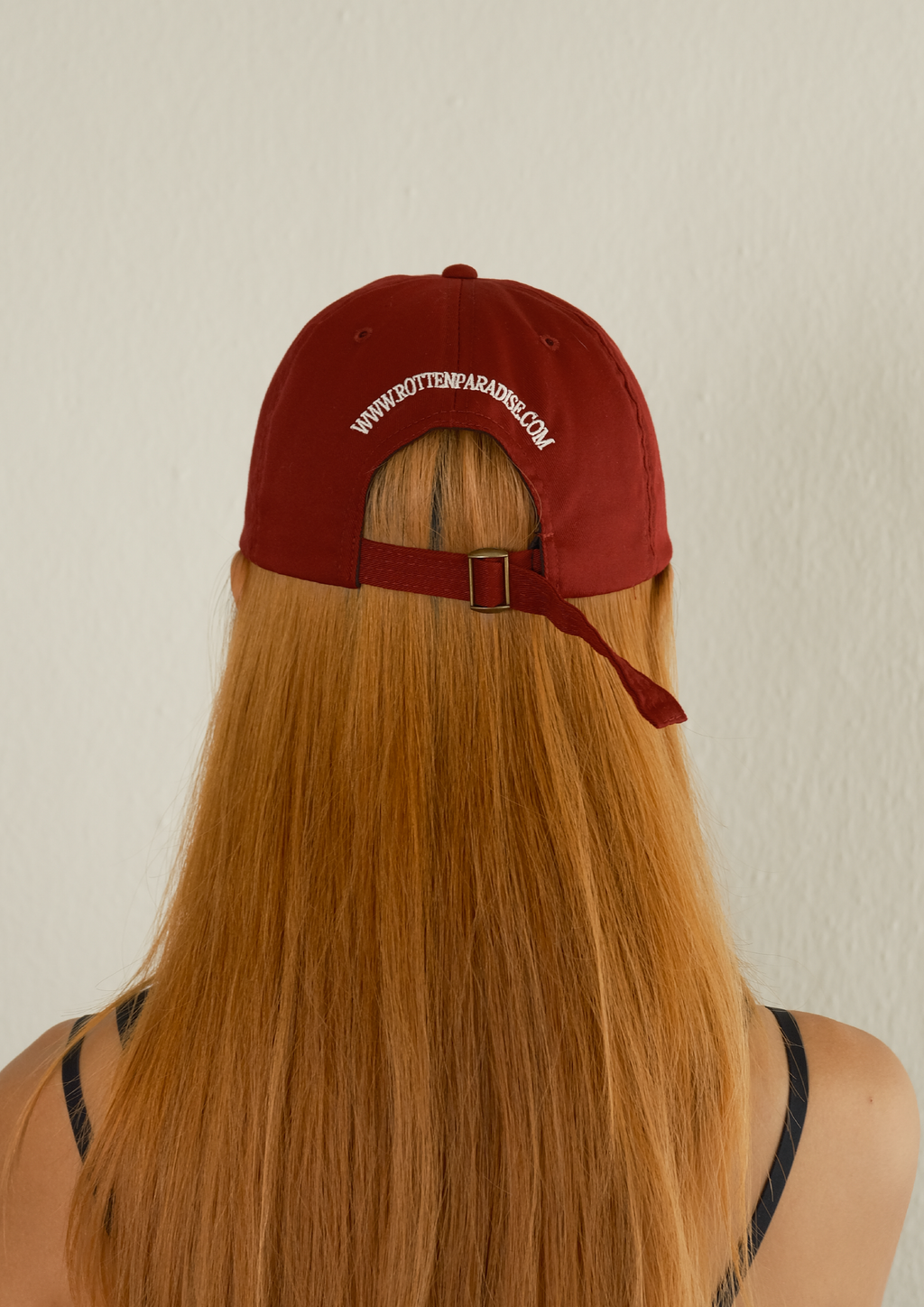 Rotten Paradise Trading Cap Red Fire