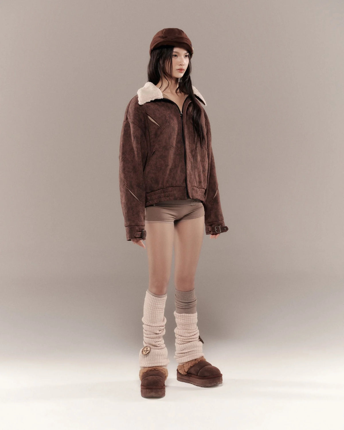 PUNCHY JACKET BROWN