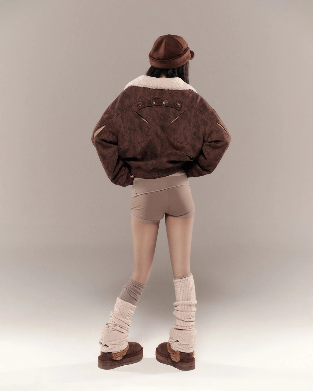 PUNCHY JACKET BROWN