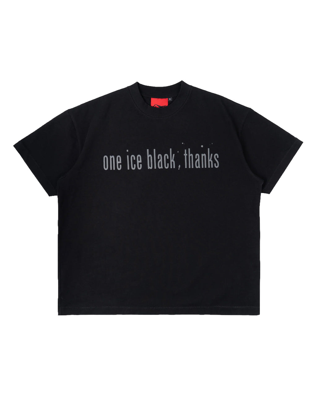 ICE BLACK TEE BLACK