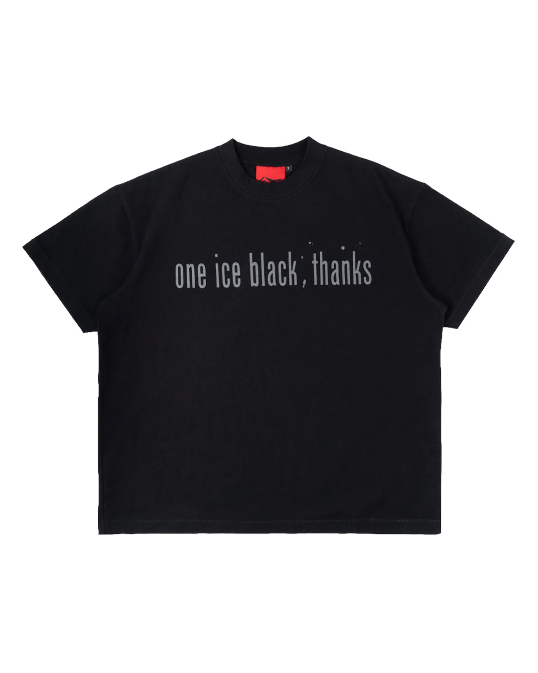 ICE BLACK TEE BLACK
