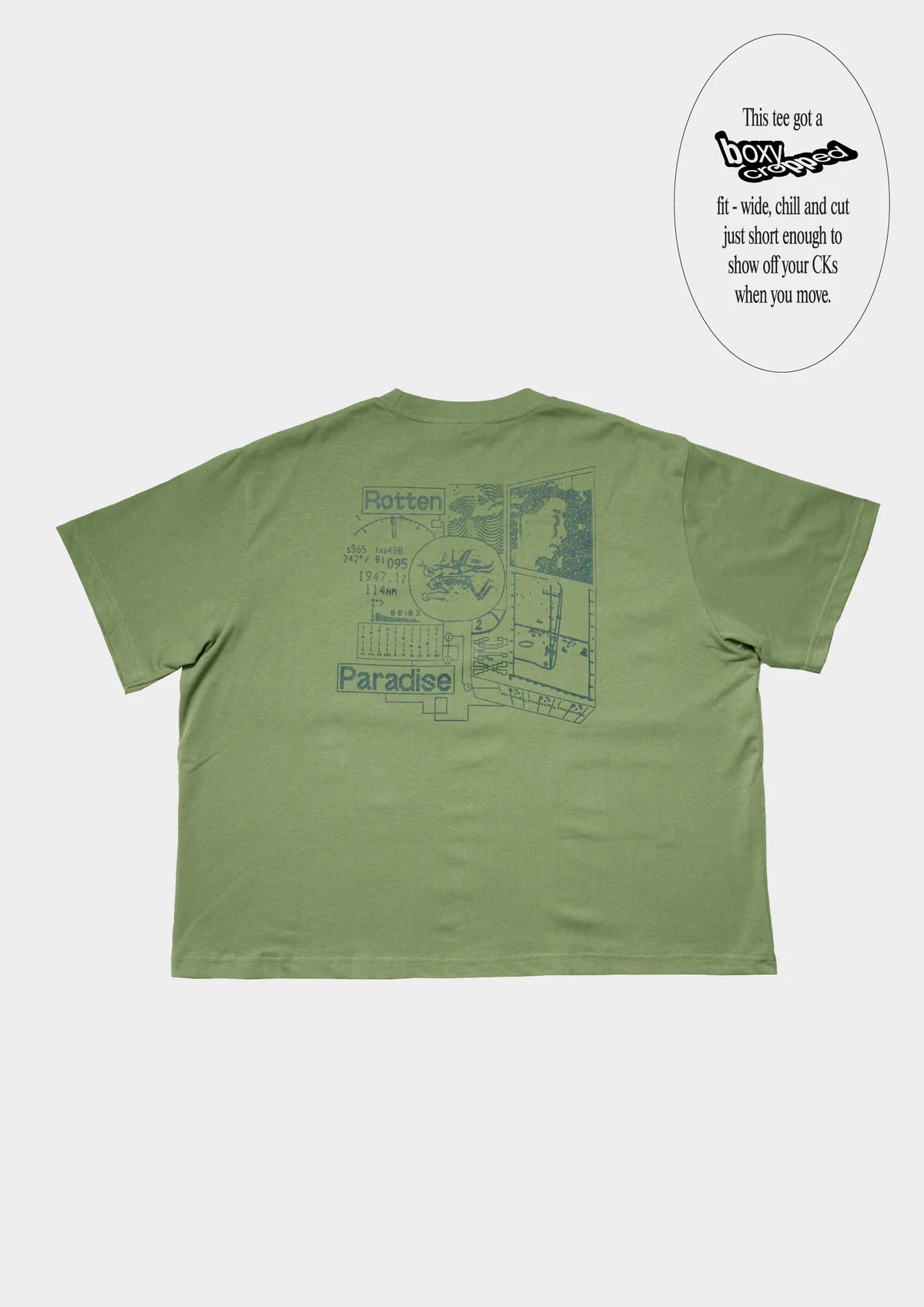 FREQUENCY CROPPED TEE