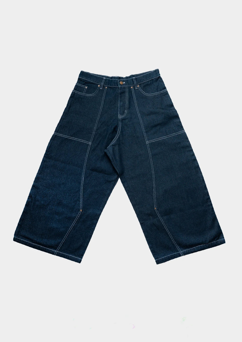 LONG DOUBLE KNEE JEAN