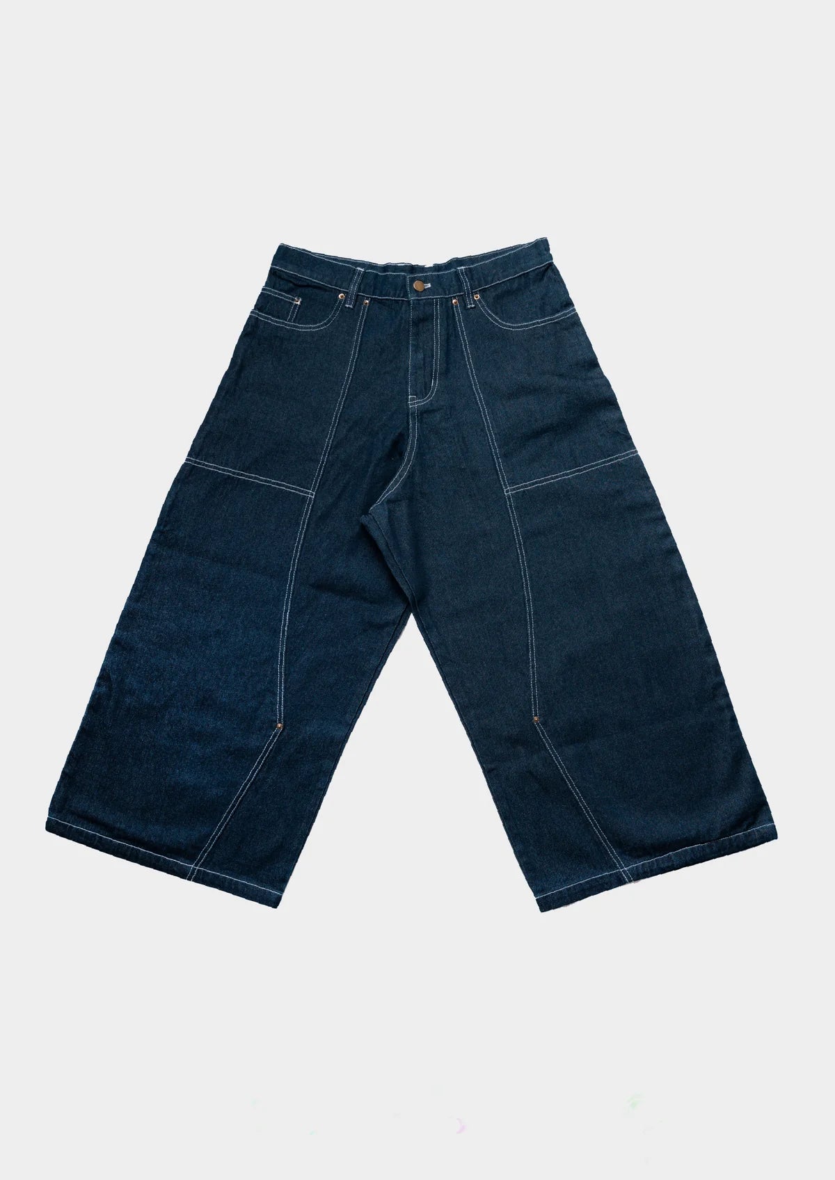 LONG DOUBLE KNEE JEAN