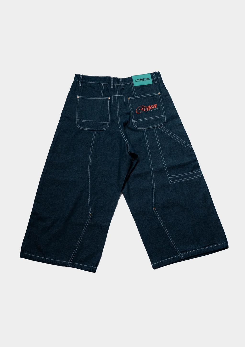 LONG DOUBLE KNEE JEAN