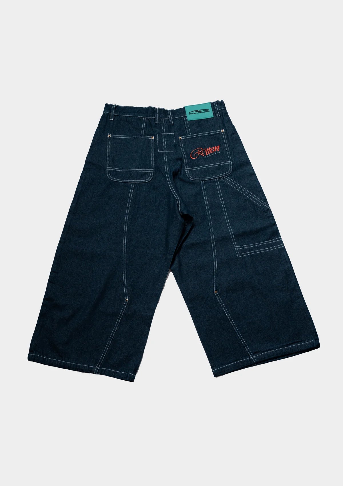 LONG DOUBLE KNEE JEAN