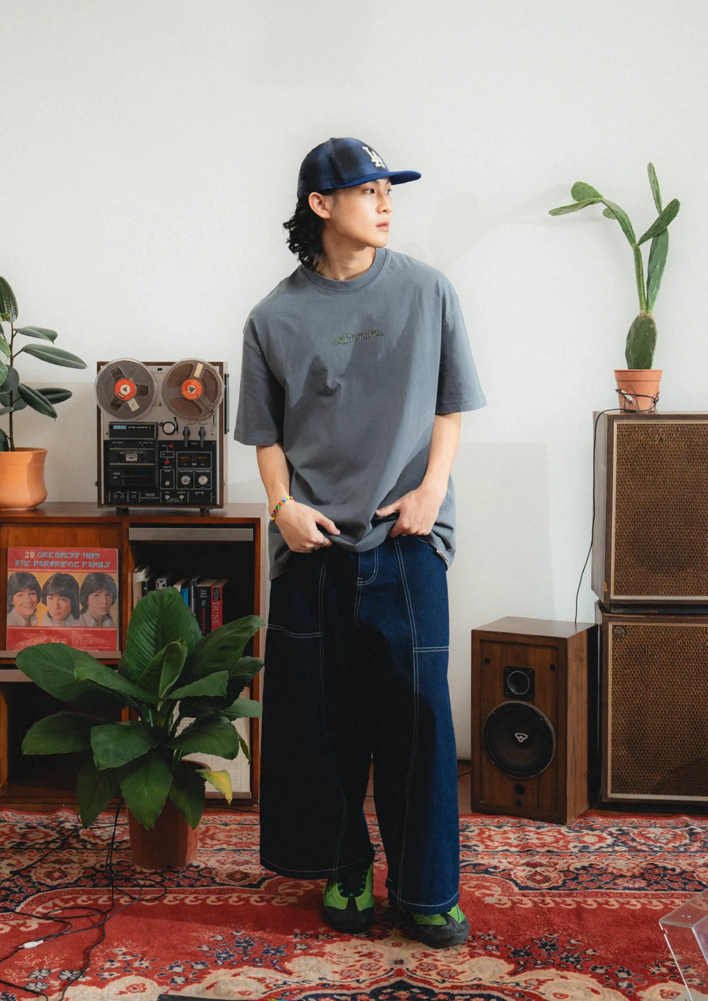 MOUNTAIN TEE WASHED - GREY