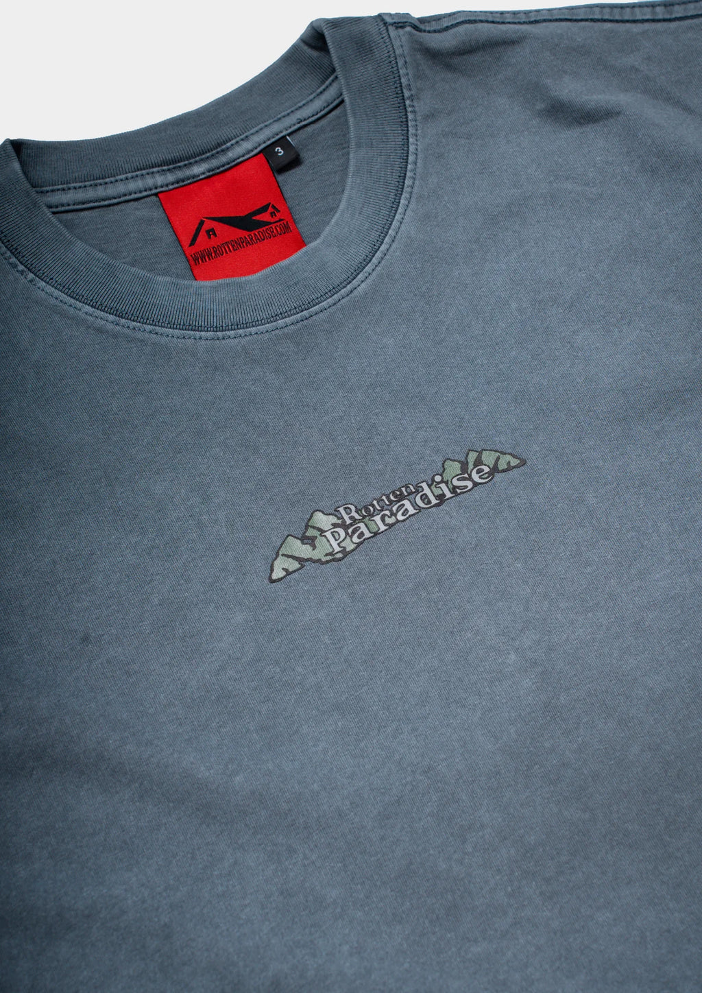 MOUNTAIN TEE WASHED - GREY