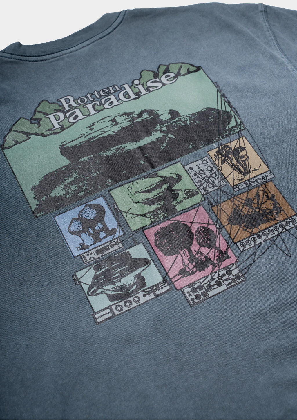 MOUNTAIN TEE WASHED - GREY