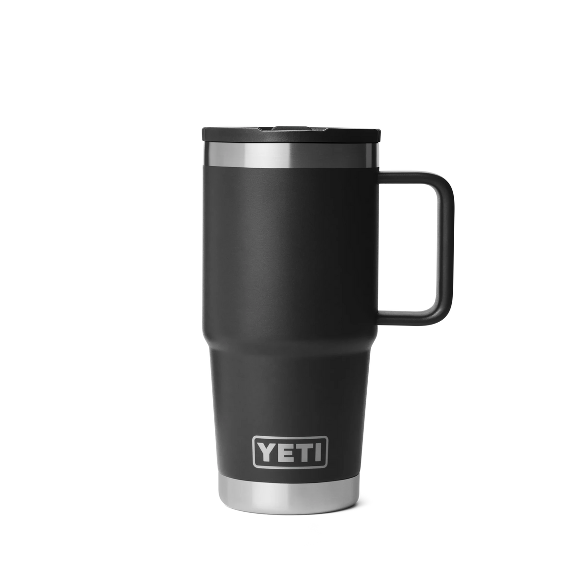 RAMBLER 20 OZ TRAVEL STR MUG BLACK